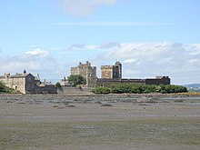Alexander Stewart of Scotstounhill was keeper of Blackness Castle Blackness Castle at low tide.jpg