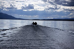 Unalakleet River.jpg-dagi qayiq