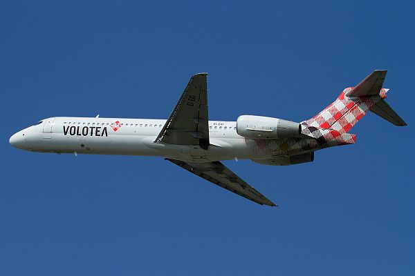 A now retired former Volotea Boeing 717-200. The airline was the last European operator of the type.