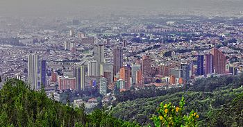 Übersicht von Bogotá