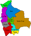 Departments of Bolivia