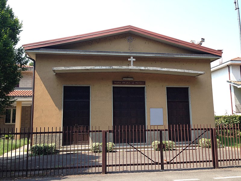 File:Bonirola di Gaggiano - Chiesa Maria Regina del Mondo - panoramio.jpg