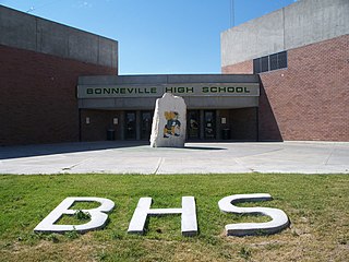 <span class="mw-page-title-main">Bonneville High School (Idaho Falls, Idaho)</span> Public school in Bonneville County, Idaho, United States