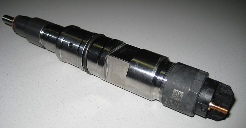 File:Bosch common rail injector (cropped).JPG