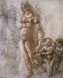 Botticelli, Allegoria dell'abbondanza.