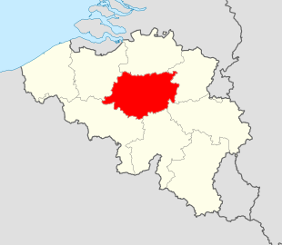 Brabant location map.svg