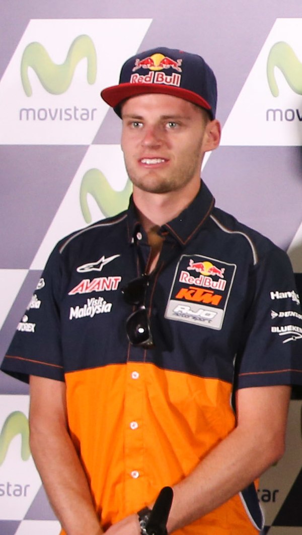 Brad Binder was the 2016 Moto3 Champion.