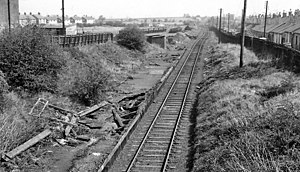 Broomhill (Northumberland) Station (remains) - geograph.org.uk - 1923640.jpg