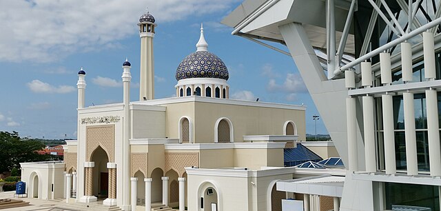 Brunei International Airport Mosque, located within the terminal compound.