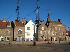 Byggnader vid Hartlepool Historic Quay - geograf.org.uk - 318313.jpg