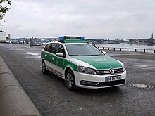Vehicle of the Bundeszollverwaltung in Germany Bundeszollverwaltung in Mainz (2019) - 2.jpg