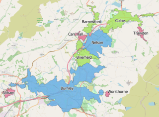 <span class="mw-page-title-main">Burnley built-up area</span> Urban area of Burnley, Lancashire