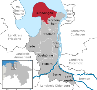 <span class="mw-page-title-main">Butjadingen</span> Municipality in Lower Saxony, Germany