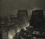 New York at Night, Camera Work, 1914