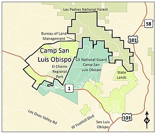 <span class="mw-page-title-main">Camp San Luis Obispo</span> California Army National Guard base