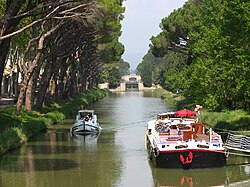 Canal de Jonction at Sallèles d'Aude