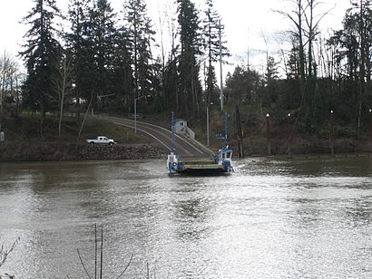 How to get to Canby Ferry with public transit - About the place