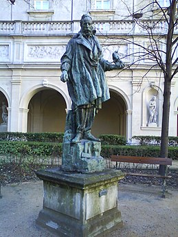 Carpeaux au travail, sculpted by Antoine Bourdelle, in homage to Jean-Baptiste Carpeaux.