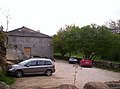 Vista parcial dunha casa de turismo rural na Fervenza (Lugo).
