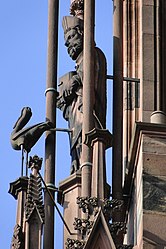 Statue du pape alsacien Léon IX