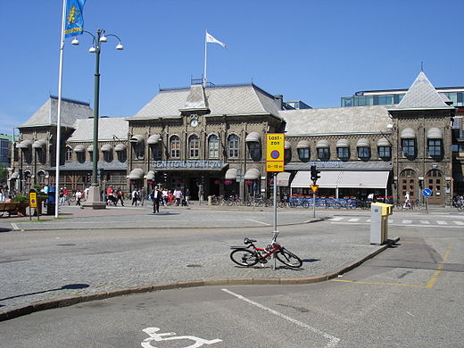 het oudste deel van Centraalstation Göteborg