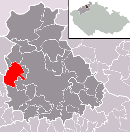Chabařovice - Localizazion