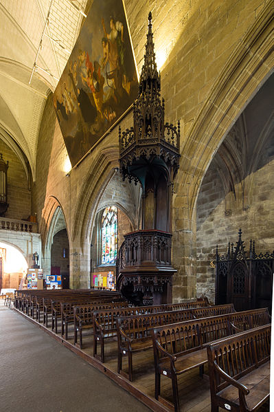 File:Chaire de la basilique Notre-Dame-de-Paradis, Hennebont, France.jpg