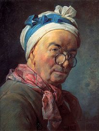 Autoportrait aux besicles, 1771.