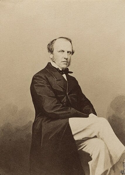Portrait by John Jabez Edwin Mayall, c. 1855