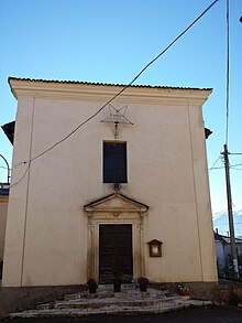 La chiesa dei Santi Filippo e Giacomo a Colle di Sassa.