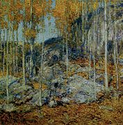 Childe Hassam, The Ledges, October in Old Lyme, 1907