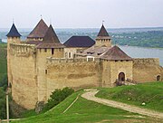 Chocim stronghold front