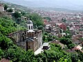 Erlöserkirche / Prizren (um 1330 erbaut): im März 2004 in Gegenwart von KFOR-Truppen niedergebrannt[246][228][229]