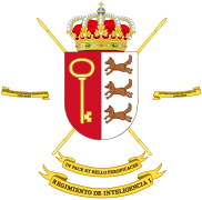 Escudo del Regimiento de Inteligencia n.º 1 (RINT-1)