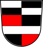 Wappen der Gemeinde Höchstädt (Fichtelgebirge)