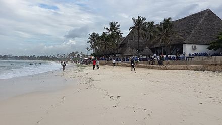Coco public beach during the daytime, on the western shores of the Indian Ocean