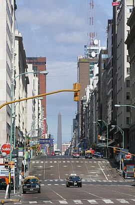 Cómo llegar a Av  Corrientes en transporte público - Sobre el lugar