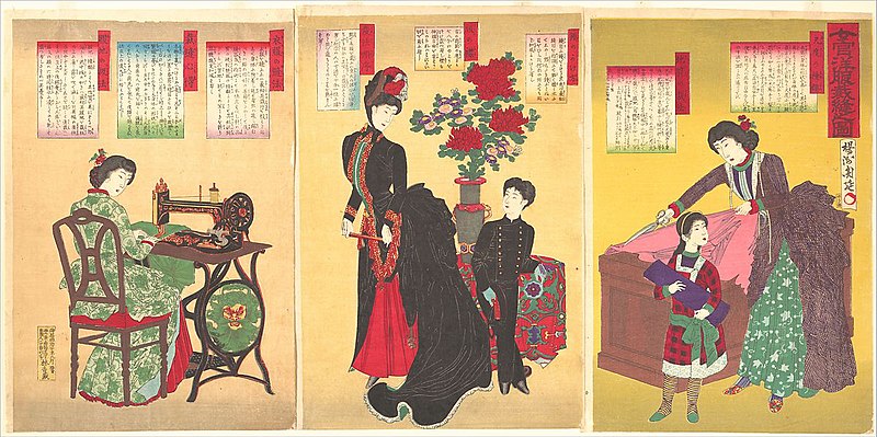 File:Court Ladies Sewing Western Clothing (Jokan yōfuku saihō no zu).jpg