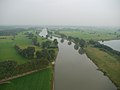 De IJssel bij Deventer vanuit luchtballon