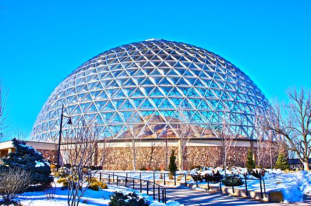 The Desert Dome of the Omaha Zoo