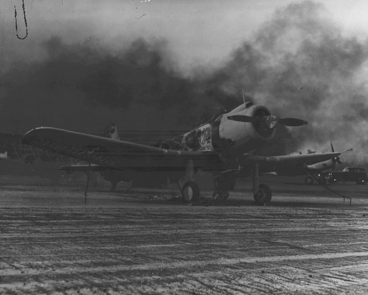 File:Destroyed Airplane, 1941 (15021058930).jpg