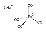 Struktur von Natriumtetracarbonlyeisen