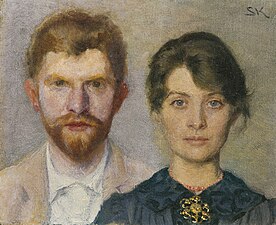 Peder Severin et Marie Krøyer