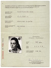 Documento de viaje (Polonia)