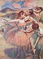 Danseuses dans un paysage, Edgar Degas
