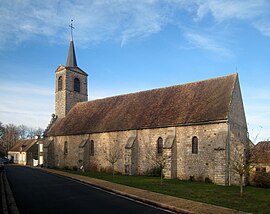 La Brosse-Montceaux'daki kilise