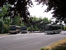 Der alte Busbahnhof wurde 2015 abgebrochen und durch einen modernen Verknüpfungspunkt ersetzt.