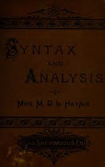 Миниатюра для Файл:English syntax and analysis simplified (IA englishsyntaxana00hayn).pdf