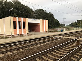Eremino Railway Station Gomel Region September 2018.jpg