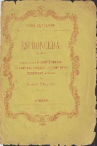 Espronceda de José de Espronceda (1862)